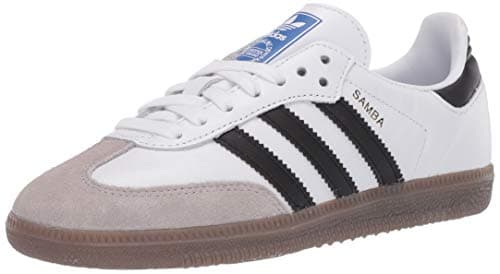 Image of adidas Samba OG Men's Shoes Cloud White/Core Black/Clear Granite b75806 (7.5 D(M) US)