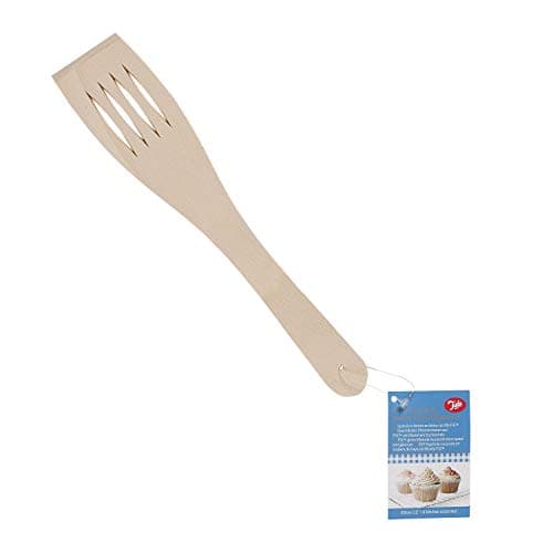 Image of Tala FSC Certified Beechwood Slotted Spatula 30cm Beige 10A30310