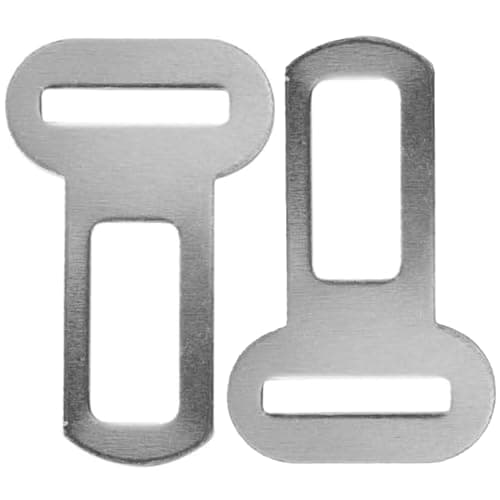 Image of 2pcs Car Seat Belt Restraints Connector Cat Pet Dog Auto Attachment Buckle Seatbelt Harness Seatbelt lock Metal Durable Strong Premium Seat Belt Clip Seatbelt Clips