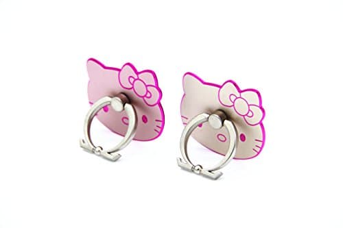 Image of celldesigns Hello Kitty Mobile Phone Ring Grip Stand Mount Car Passepartouts