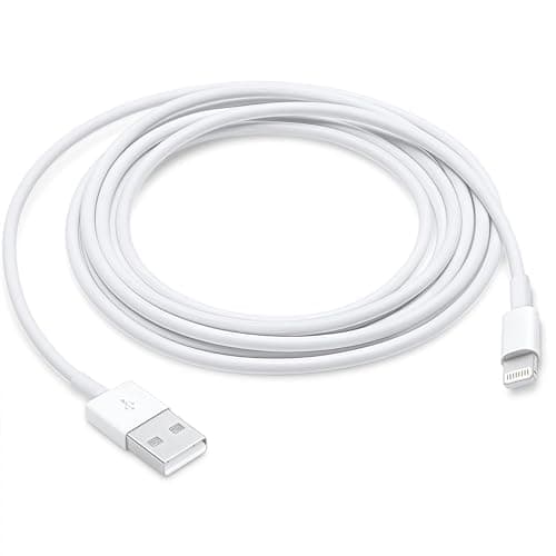 Image of 3m USB A to Lightning Cable - MFi Certified Car Carplay Charger Cable, Long Auto Charging Lead Compatible with iPhone 14 pro max,13 Plus,SE 2nd/12/11/Xs/XR, AirPods Pro, AirPods (2nd/3nd Gen) Earbuds