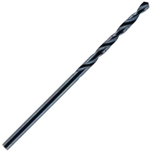 Image of 1.8mm HSS Jobber Drill Bit - Black Roll Forged HSS-R For Carbon + Alloy Steel, Plastics & Wood. DIN338 (1.8mm x 46mm)