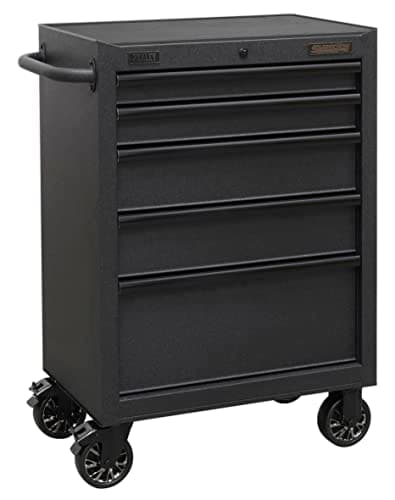 Image of Sealey 5 Drawer 680mm Rollcab/Tool Chest on Wheels with Soft Close Drawers - AP2705BE