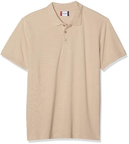 Image of Clique Men's Classic Lincoln Polo Shirt Beige XL