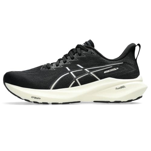 Image of ASICS Women's GT-2000 13 Running Shoes, Black/White, 7.5 Wide