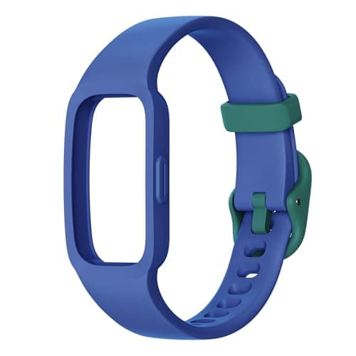 Image of BIGGERFIVE Adjustable Replacement Straps Bands, Compatible with Vigor 3 Kids Fitness Tracker, Blue