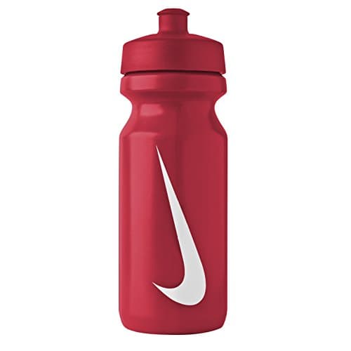 Image of Nike Unisex Big Mouth Water Bottle, Sport Red/Sport Red/White, 650 ml