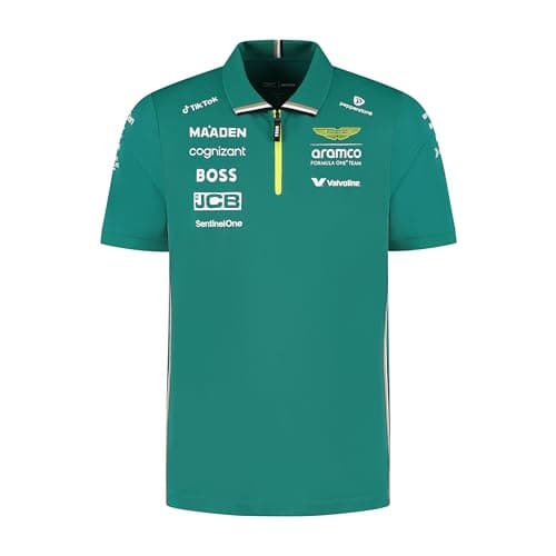 Image of Aston Martin F1 2025 Men's Team Polo Green - Size: L
