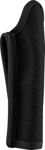 Image of Shield Wallets Open Top Mini Mag AA Flashlight Holder, Black Nylon Holster Fits 0.70 Inch Diameter Flashlight Barrels, for Duty Belts up to 2.25 Inch (Snap Back Style), Made in USA