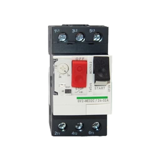 Image of Thermal-Magnetic Motor Circuit Breaker 24-32A Electromagnetic Tripping Current 416A 690VAC GV2ME32 1Pcs