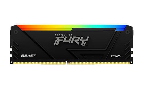 Image of Kingston FURY Beast RGB 8GB 3600MT/s DDR4 CL17 DIMM Computer Memory KF436C17BB2A/8