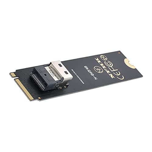 Image of NFHK NGFF M-Key NVME to U.2 U2 Kit SFF-8639 to SFF-8654 Slimline SAS PCIe SSD Adapter for Mainboard