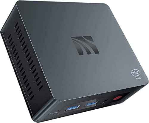 Image of Mini PC Desktop Computer PC Windows 10 8GB RAM 256GB SSD Intel Celeron J4205 Support 2.4G/5G WiFi Gigabit Ethernet HDMI USB 3.0 BT4.0 Auto Power On