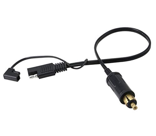 Image of CERRXIAN DIN Hella Powerlet Plug to SAE Adapter Connector,Fits OEM Power Socket on, Triumph, Victory or Ducati Multistrada Motorcycles