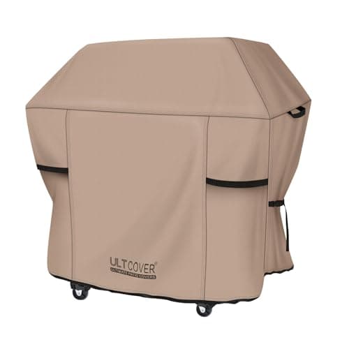 Image of ULTCOVER Waterproof Grill Cover 64 inch, Heavy Duty BBQ Cover for 4-6 Burners Outdoor Gas Barbecue Grill