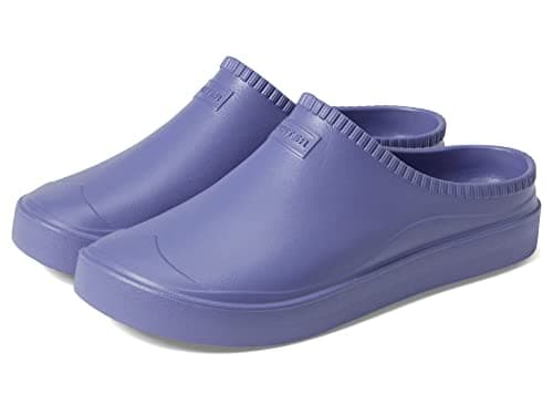 Image of HUNTER in/Out Bloom Algae Foam Clog Iridescent Purple 14 M