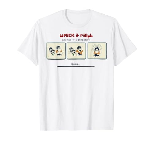 Image of Disney Wreck It Ralph And Vanellope Dialing T-Shirt