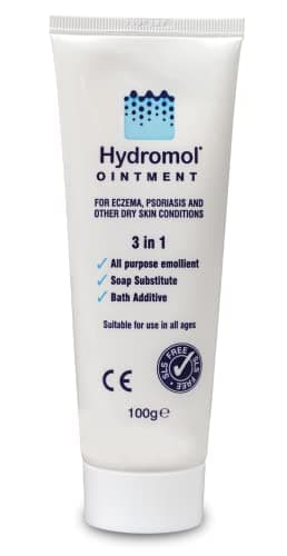 Image of Hydromol Ointment - Intensive Emollient for Very Dry, Itchy Skin- for Psoriasis, Flare-Prone Eczema & Dermatitis - Helps Protect & Prevent Moisture Loss - 100g Tube