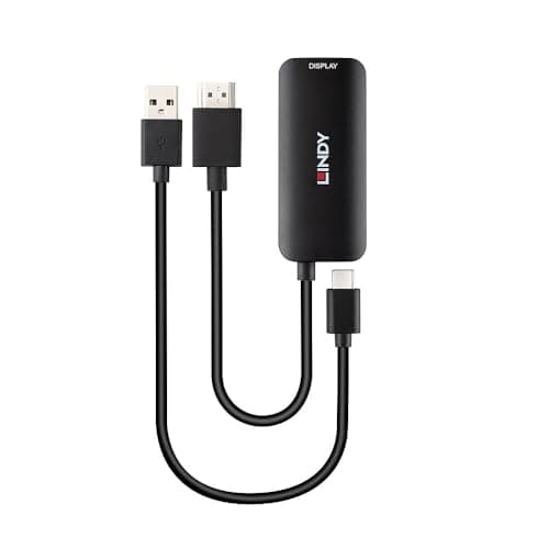 Image of Lindy - USB Powered HDMI to USB Type-C Converter
