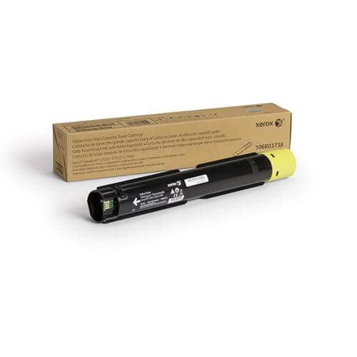 Image of Xerox Genuine VersaLink C7020 / C7025 / C7030 Yellow Extra High Capacity Toner Cartridge (16,500 Pages) - 106R03738