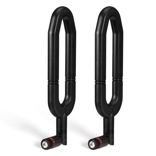 Image of Superbat WiFi Antenna 2.4GHz 5GHz 5.8GHz Dual Band WLAN RP-SMA Male 6dBi Mimo Antenna 2Pcs for PCIe Network Card, USB Adapter, Wireless Camera Monitor etc.
