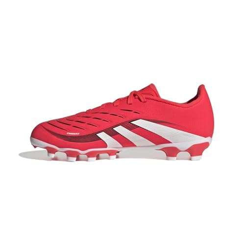Image of adidas Unisex League Multi Ground Football Boots Kids, Lucid red/FTWR White/core Black, 4.5 UK