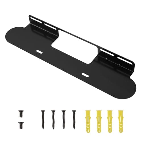 Image of Crlvlyn Soundbar Mount for Sonos Beam, Wall Mount Bracket for Sonos Beam, Heavy Duty Mounting Bracket for Space Saving, Speaker Brackets Under TV