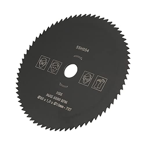 Image of Generic 72T HSS Circular Saw Blade High Hardness Durable Cutting Disc for Wood and Metal 85mm X 10mm