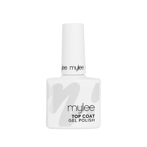 Image of Mylee Gel Nail Polish Top Coat 10ml - UV/LED Soak-Off Nail Art Manicure Pedicure for Professional & Home Use, Long Lasting & Easy to Apply, Vegan & Cruelty Free