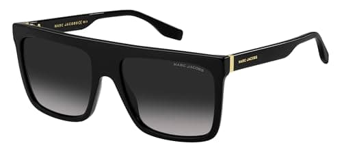 Image of Marc Jacobs Marc 639/s 807/9O BLACK Sunglasses Men's Acetate, Standard, 57