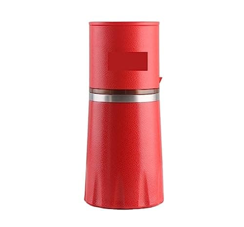 Image of OUYUE Hand Coffee Bean Grinder Coffee Grinding Cup 4 in 1 Multifunctional Coffee Maker Coffee Grinding Cup Manual Bean Grinder Coffee Mill Grinder(Rosso)
