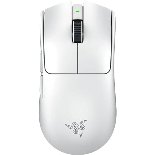 Image of Razer Viper V3 Pro - Ultra-lightweight Wireless Esports Gaming Mouse (8K Hz HyperPolling, 55g Lightweight Design, Focus Pro Sensor 35K DPI, HyperSpeed Wireless, 95 hours Battery Life) White