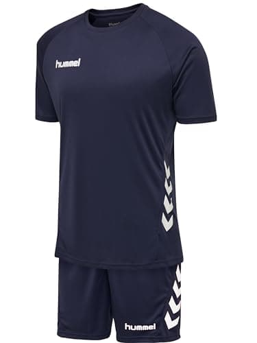 Image of hummel 205870 Men's Ensemble Promo Set Track Suit, Blue Navy, 2XL EU