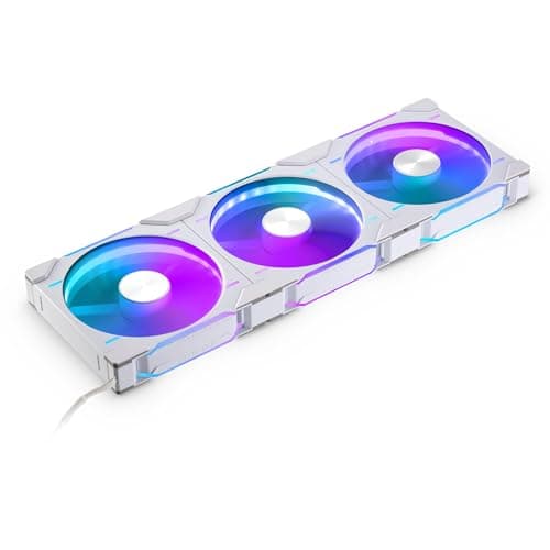 Image of Phanteks D30 Reverse Airflow 140mm DRGB PWM Fan Triple Pack - White