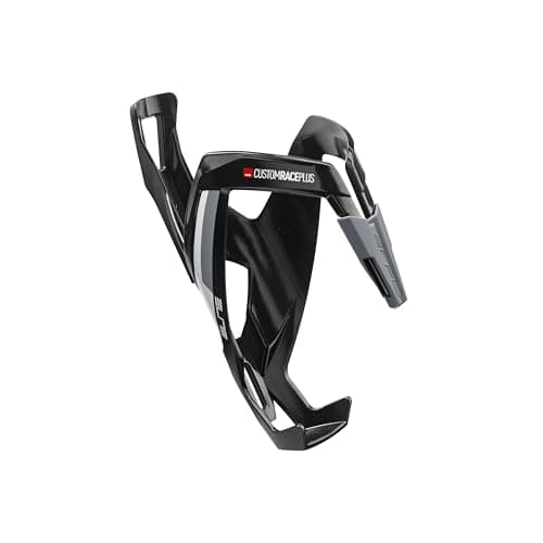 Image of Elite Custom Race Plus Bottle Cage, Black/White