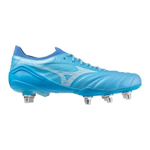Image of Mizuno Morelia Neo IV Beta Elite SI Rugby Boots Celeste Blue, Celeste Blue, UK 9.5