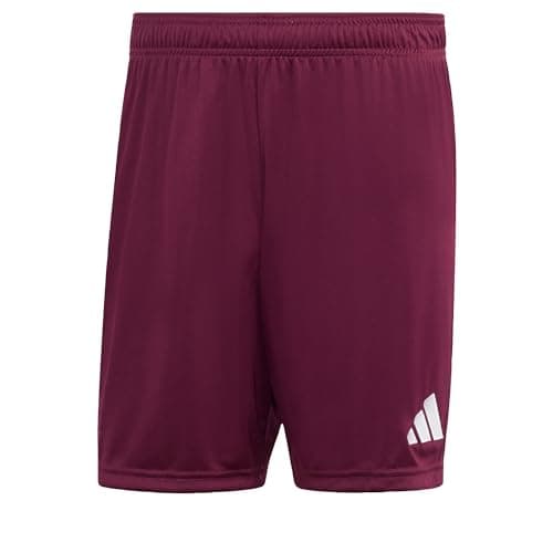 Image of adidas Men's Entrada26 Shorts, Team Maroon 2/White, M