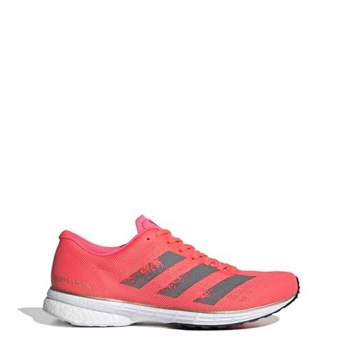 Image of adidas Adizero Boston 9 Shoe - Women's Running Signal Pink/Core Black/Copper