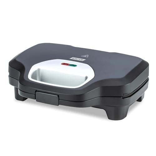 Image of STATUS Cleveland 2 Slice Sandwich Toaster – Non‑Stick, 900 W, Black (CLEVELAND1PKB4)