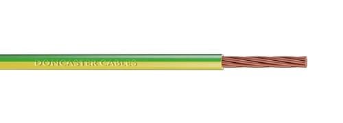 Image of Doncaster Cables Single Core 6491X 10.0mm G/Y 10m