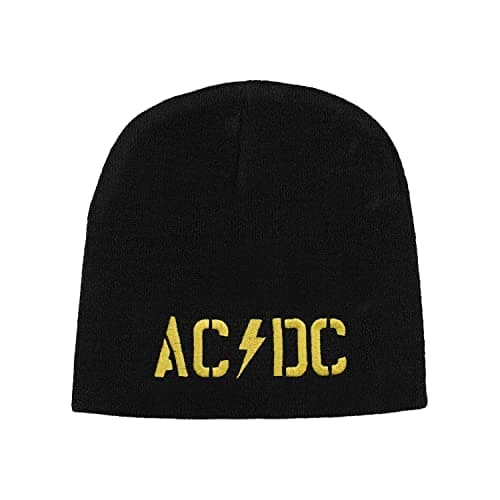 Image of AC/DC 'PWR UP Logo' (Black) Beanie Hat