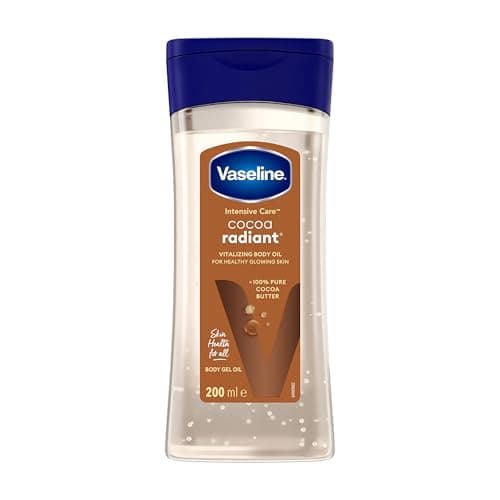Image of Vaseline Intensive Care Cocoa Radiant Body Gel Oil, 6.8 Ounce