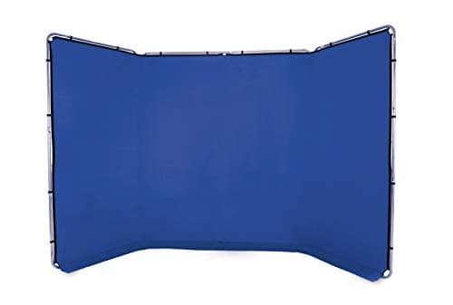 Image of Manfrotto Panoramic Background 4m Chroma Key Blue LL LB7943