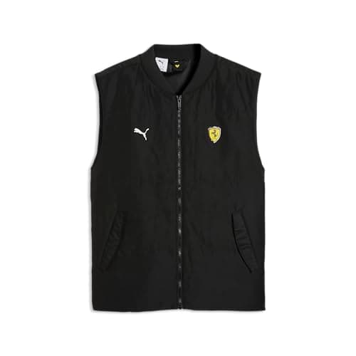 Image of PUMA Scuderia Ferrari F1 Men's Gilet - Black - Size: L