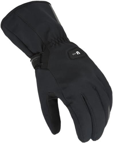 Image of Macna Unite 2.0 RTX heatable waterproof Motorcycle Gloves, black, L