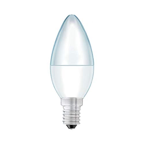 Image of Status 8watt Candle LED SES E14 Small Screw Cap Opal Warm White Equivalent to 60watt Dimmable