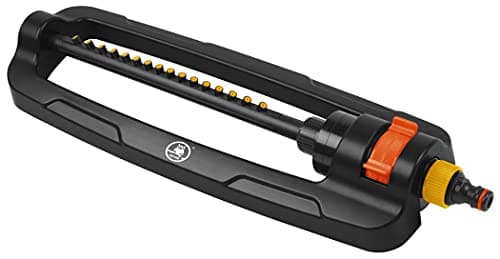 Image of Lawn/grass/garden watering/irrigation oscillating Bar Sprinkler,Easy Adjustment and Oscillating,standard universal click hose connection