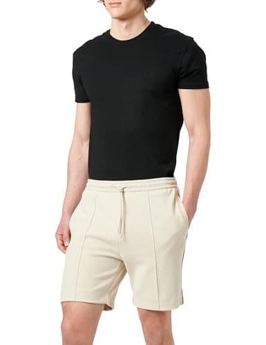 Image of BOSS Men's Jersey Trousers, Light Beige 272, M