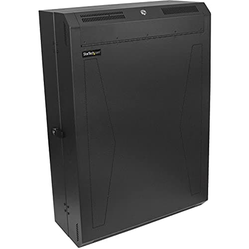 Image of StarTech.com 6U Wall Mount Network Cabinet - Vertical Wall Mount Patch Panel Rack - 30" Server Room Cabinet (RK630WALVS)