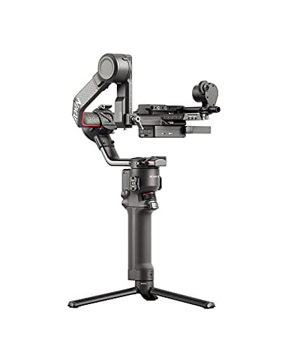 Image of DJI RS 2 Pro Combo - 3-Axis Gimbal Stabilizer for DSLR and Mirrorless Camera, Nikon Sony Panasonic Canon Fujifilm, Ronin S, 4.5kg Payload, Carbon Fiber, Focus Motor, Image Transmission System - Black